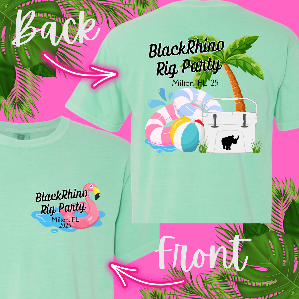 BlackRhino Rig Party Shirts