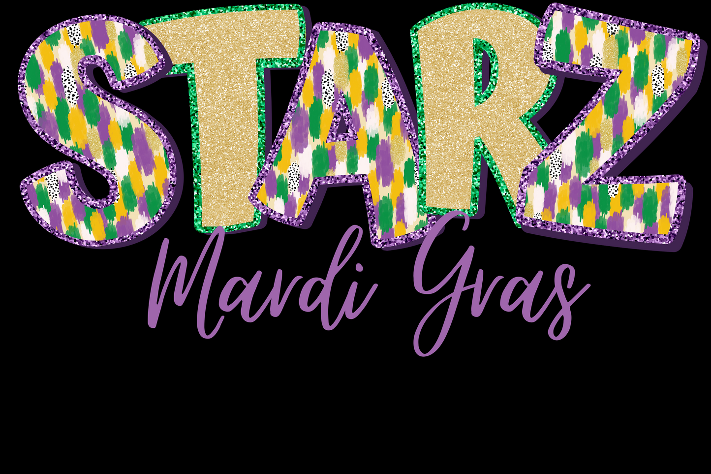 STARZ Mardi Gras Sweatshirt