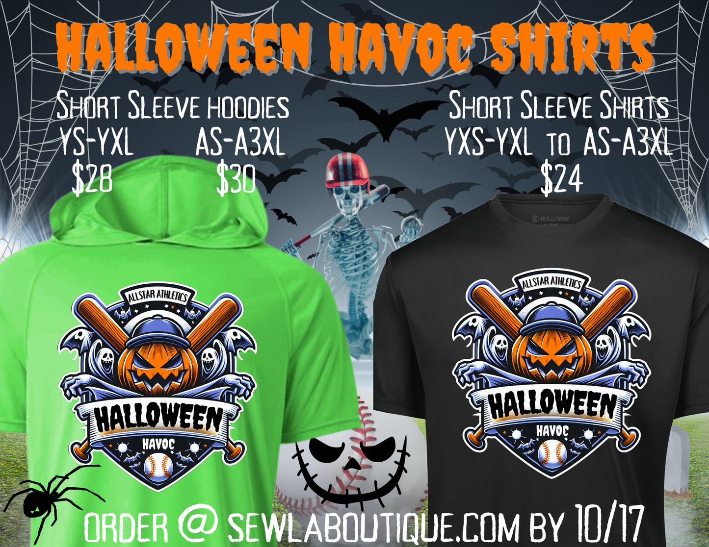 Halloween Havoc Shirts