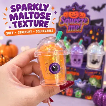 Halloween milk tea squishy