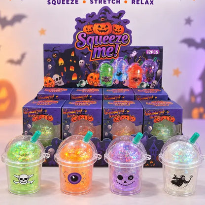 Halloween milk tea squishy
