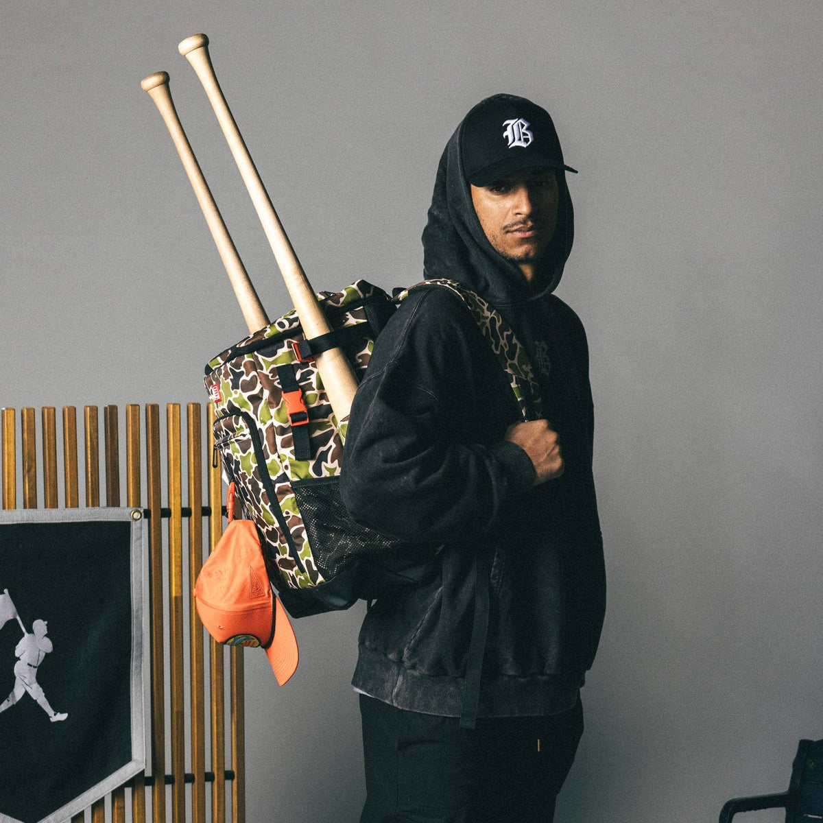 Ronin Baseball Equipment Backpack - Angler Camo