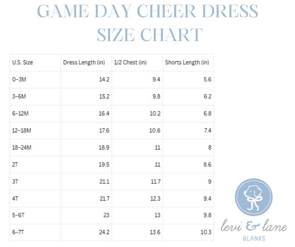 CHEER DRESS PREORDER