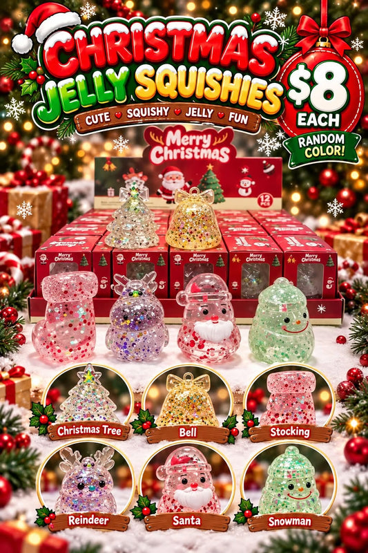 Holiday Jelly Squishy
