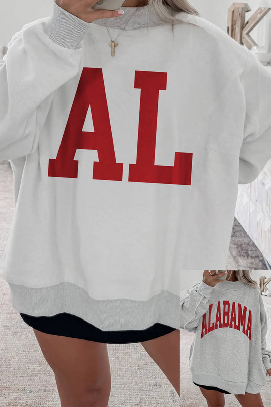 ALBAMA/ AL Reversible Printed Ribbed Patchwork Mock Neck