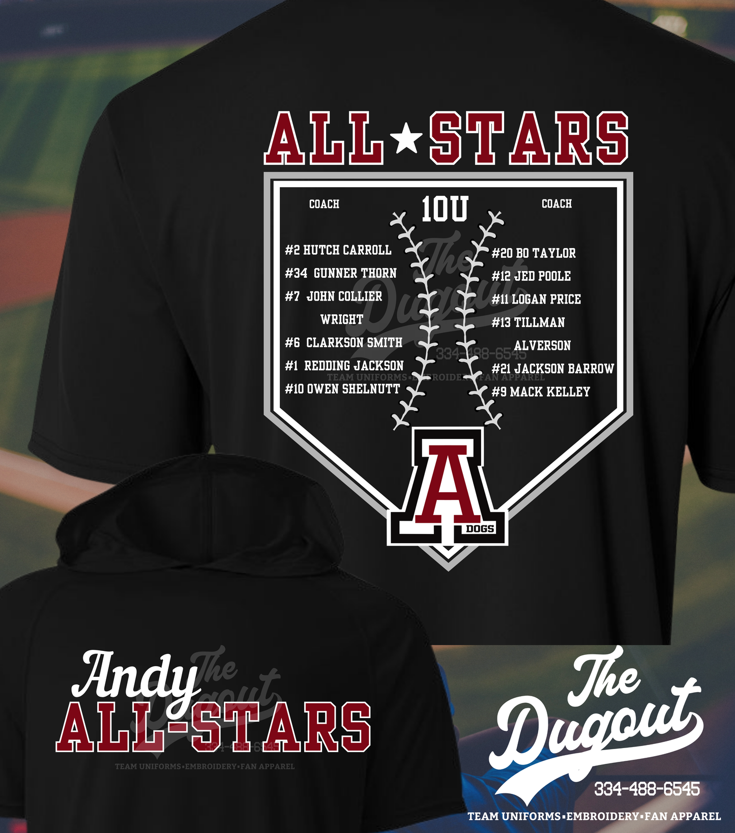Andalusia All-Stars Baseball/Softball 2026