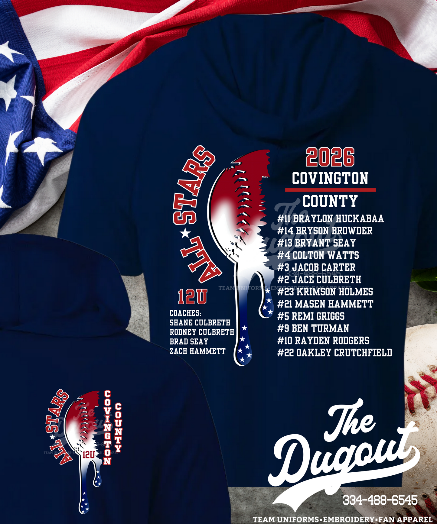 Covington County All-Stars Baseball/Softball 2026