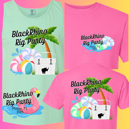 BlackRhino Rig Party Shirts