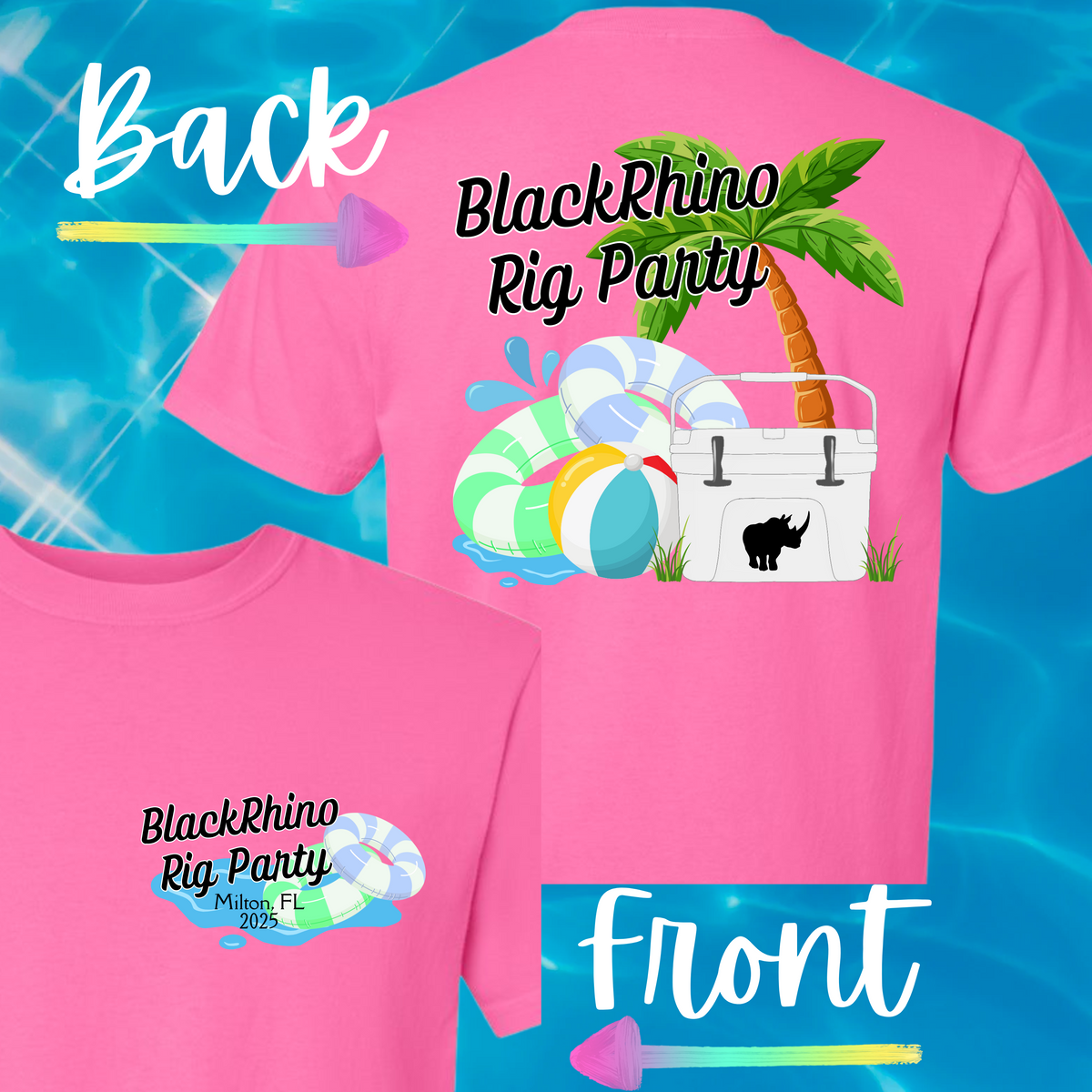 BlackRhino Rig Party Shirts