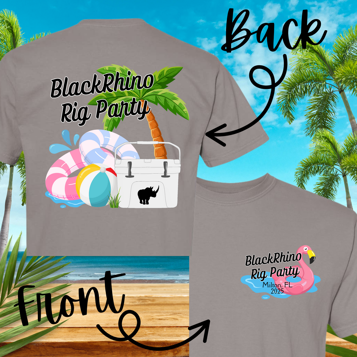 BlackRhino Rig Party Shirts