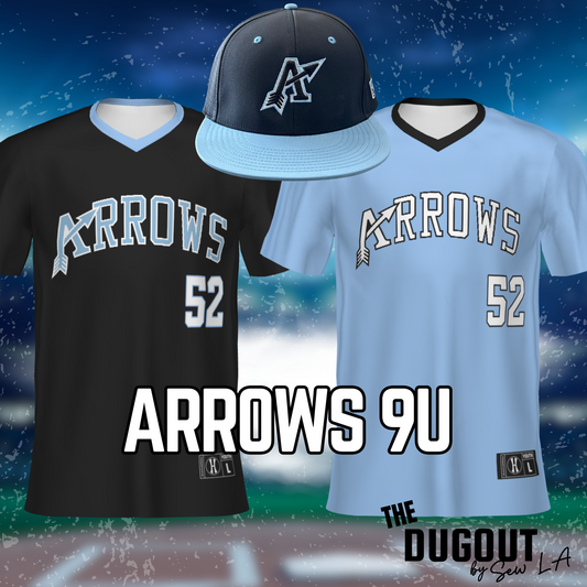 9U Arrows Fall 2025 Uniform