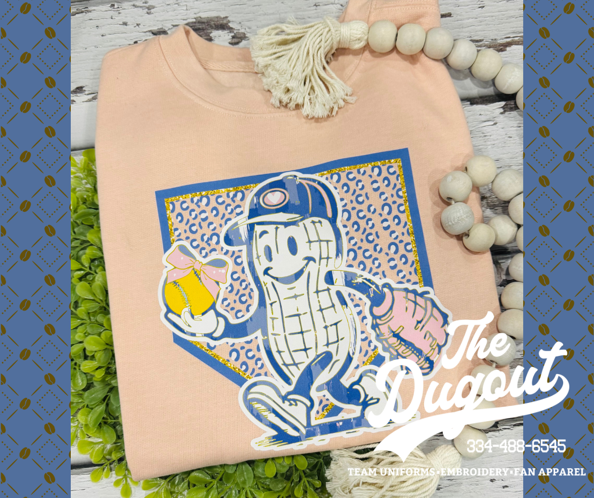 Softball Peanut Sweatshirt