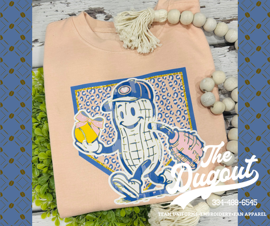 Softball Peanut Sweatshirt
