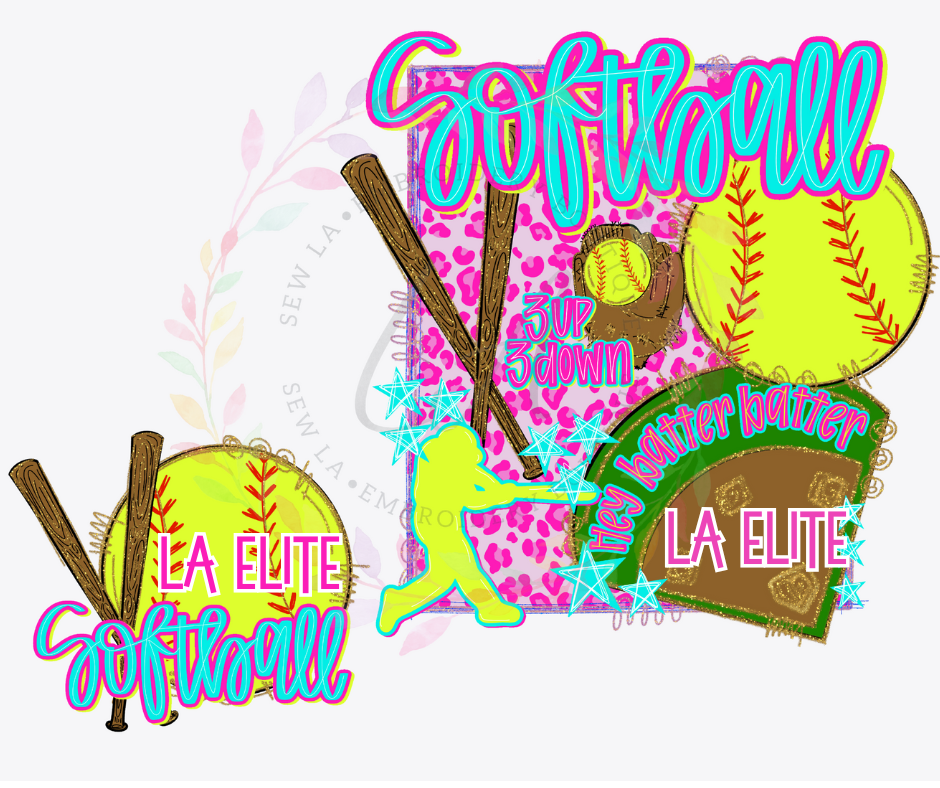 LA ELITE Softball Tee