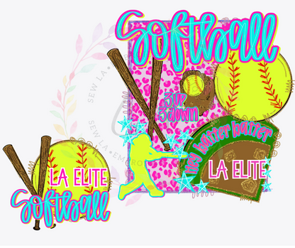 LA ELITE Softball Tee