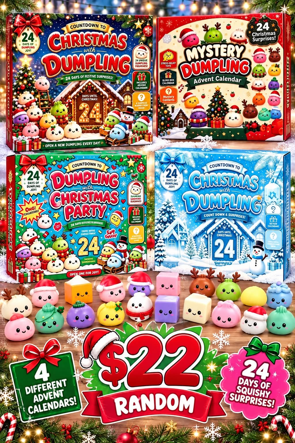 Christmas Dumpling Advent Calendar
