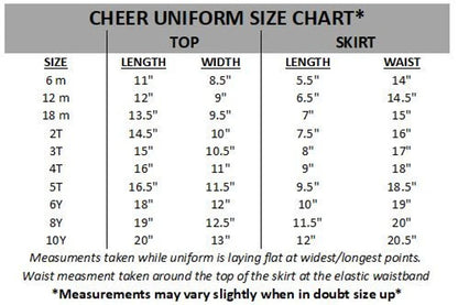 Cheer Outfit