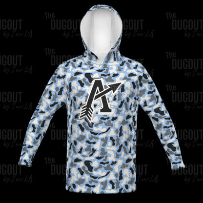 Custom Duck Camo Sublimated Hoodie