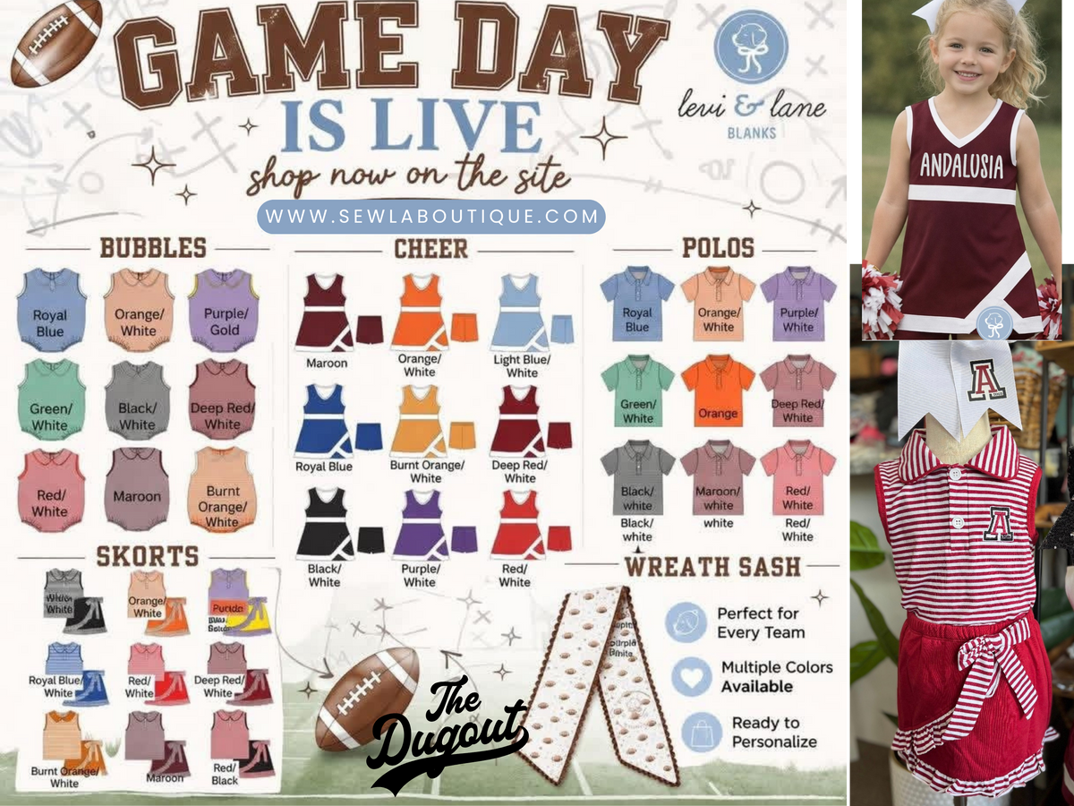 School Spirit Skort Pre-Order