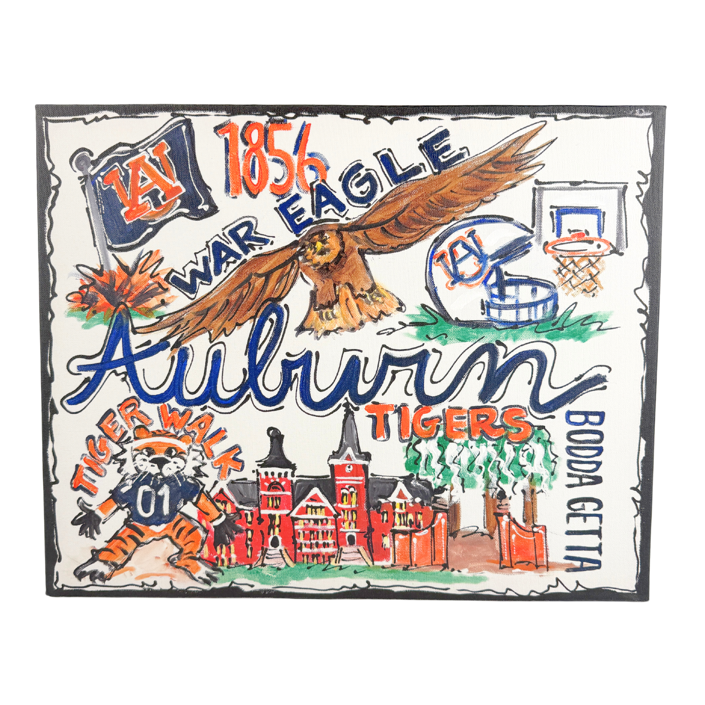 Auburn Landmark Canvas