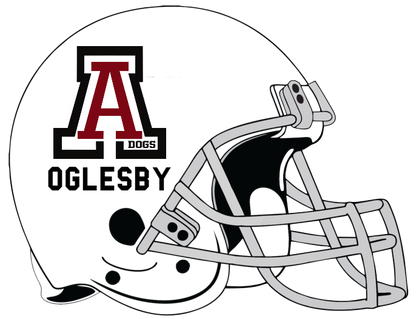 Helmet yard sign