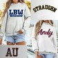 Drop Shoulder Blank Reversible Mock Neck Sweatshirt