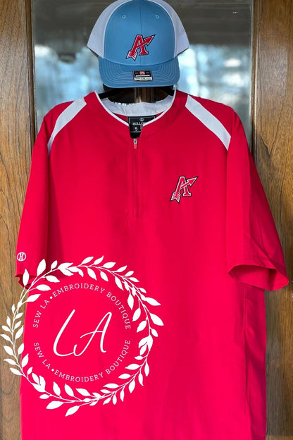 Short Sleeve Quarter Zip