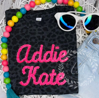 Fringe Monogrammed t-shirts