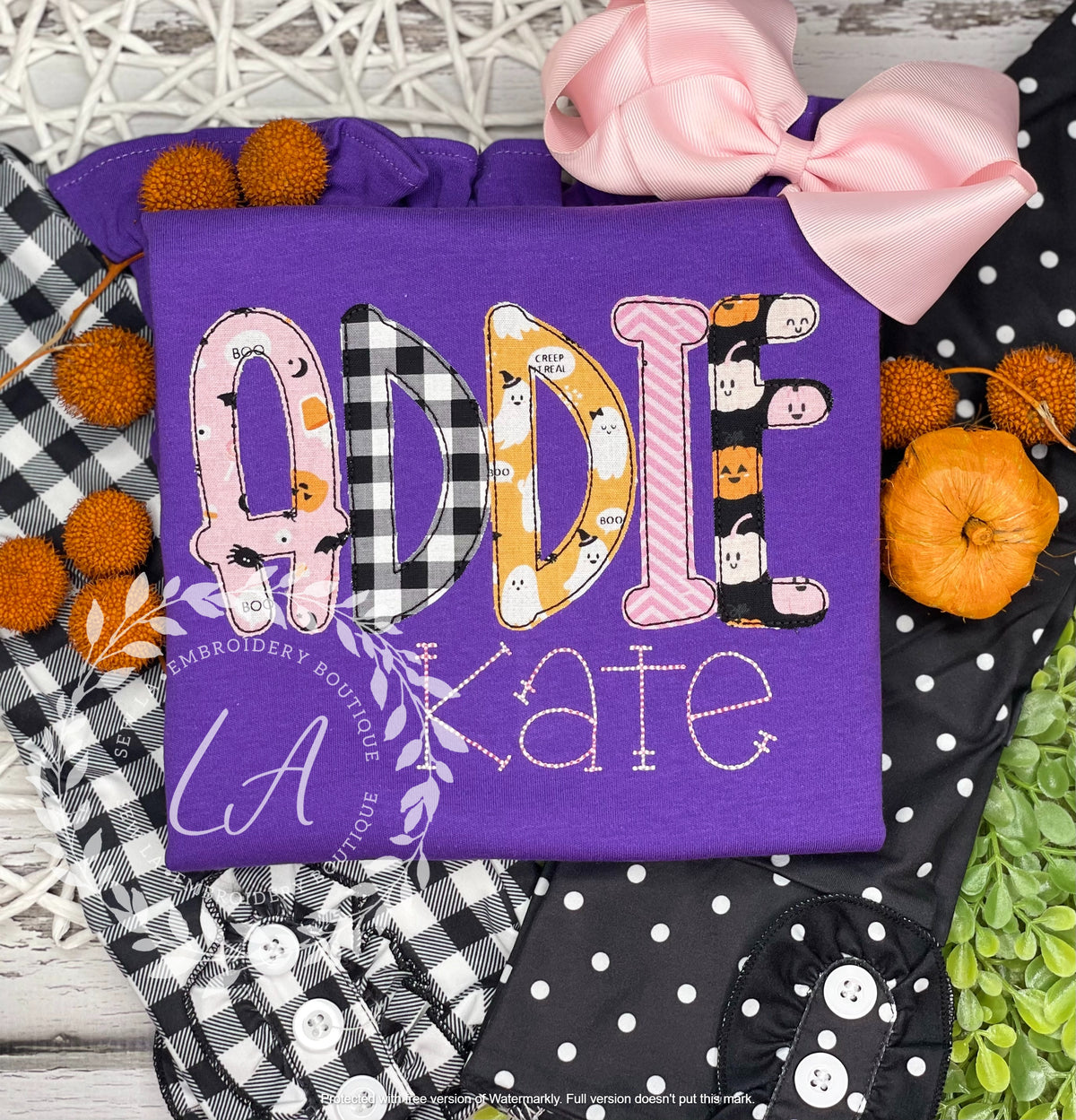 Ruffle Halloween Shirt