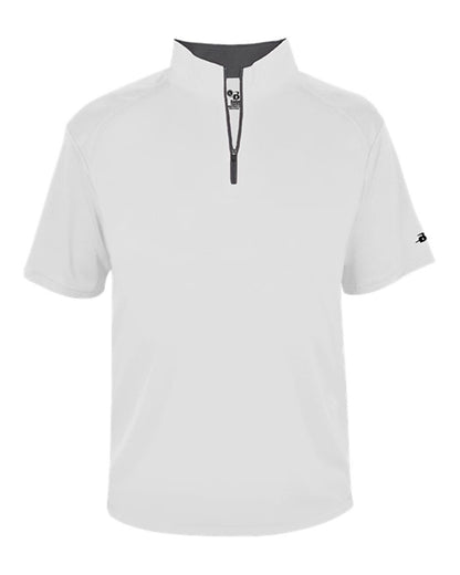 Short Sleeve Quarter Zip