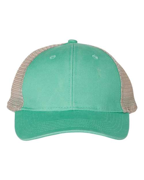 Baseball monogrammed ponytail hat