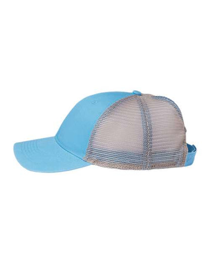 Baseball monogrammed ponytail hat
