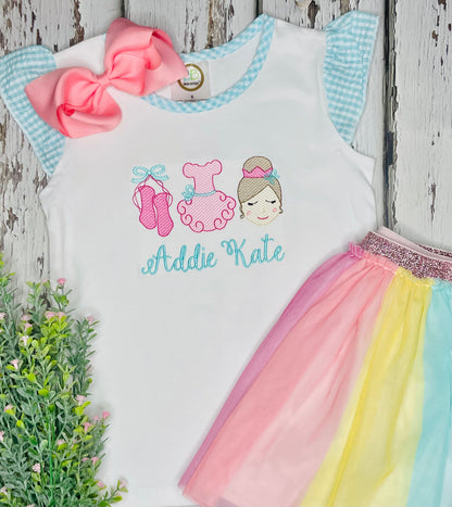 Ballerina dance shirt