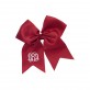School Spirit Embroidered Bows