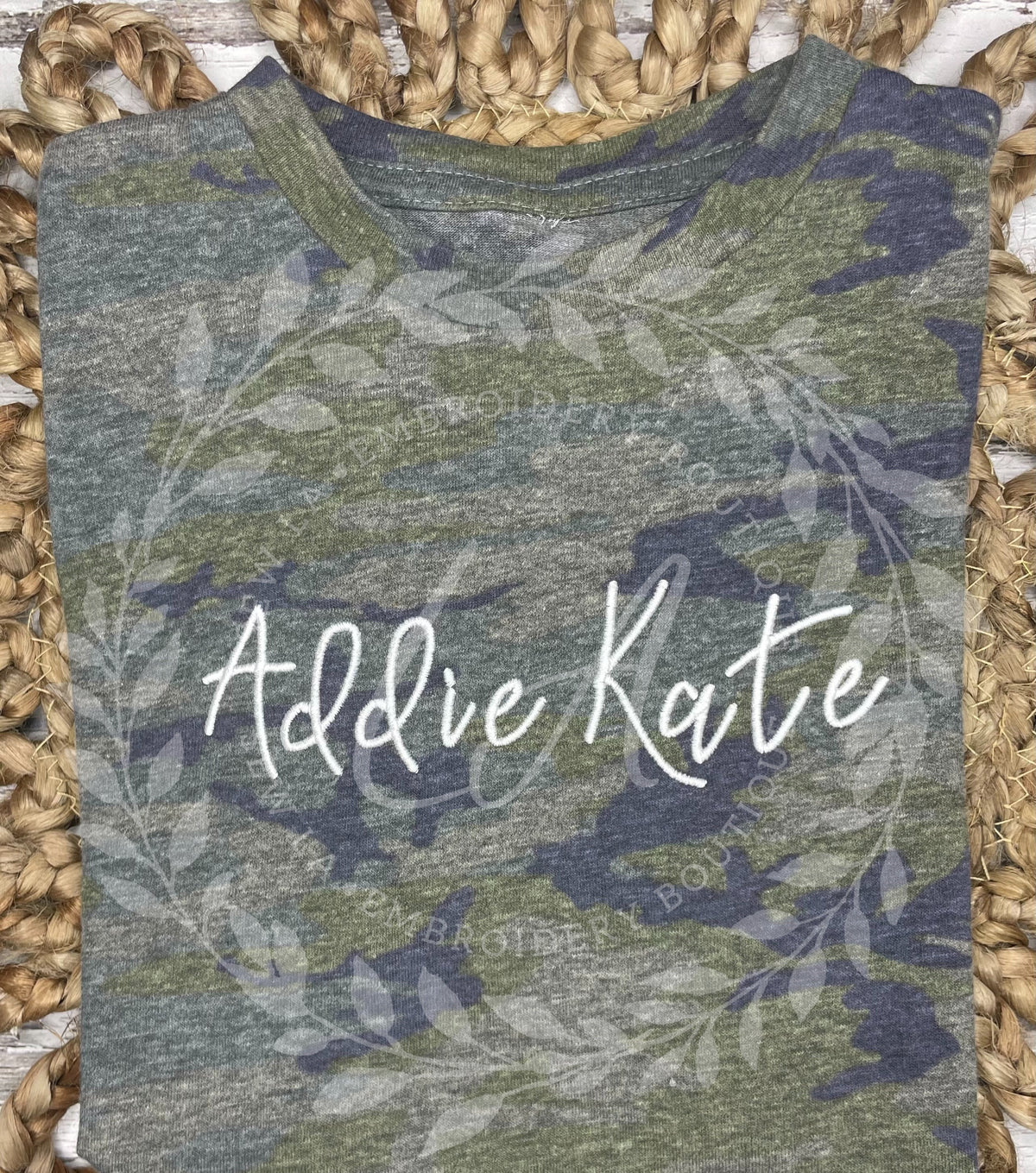 Monogrammed t-shirts