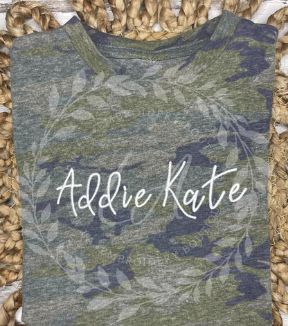 Monogrammed t-shirts