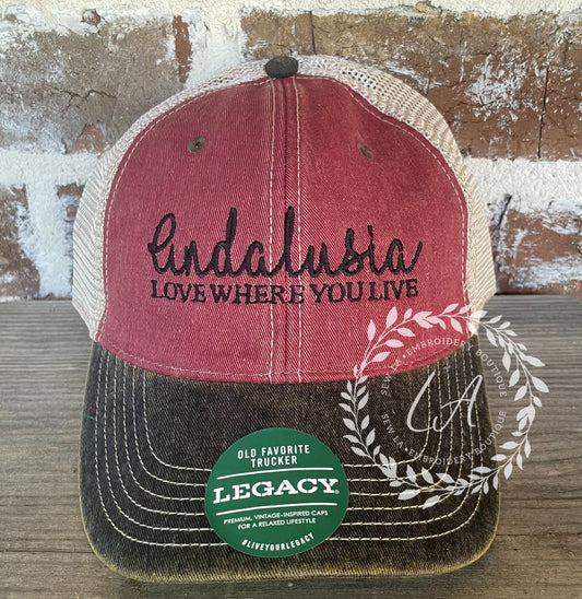 Andalusia Love Where You Live Cap