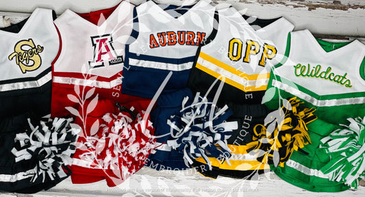 Doll Cheerleader Outfits
