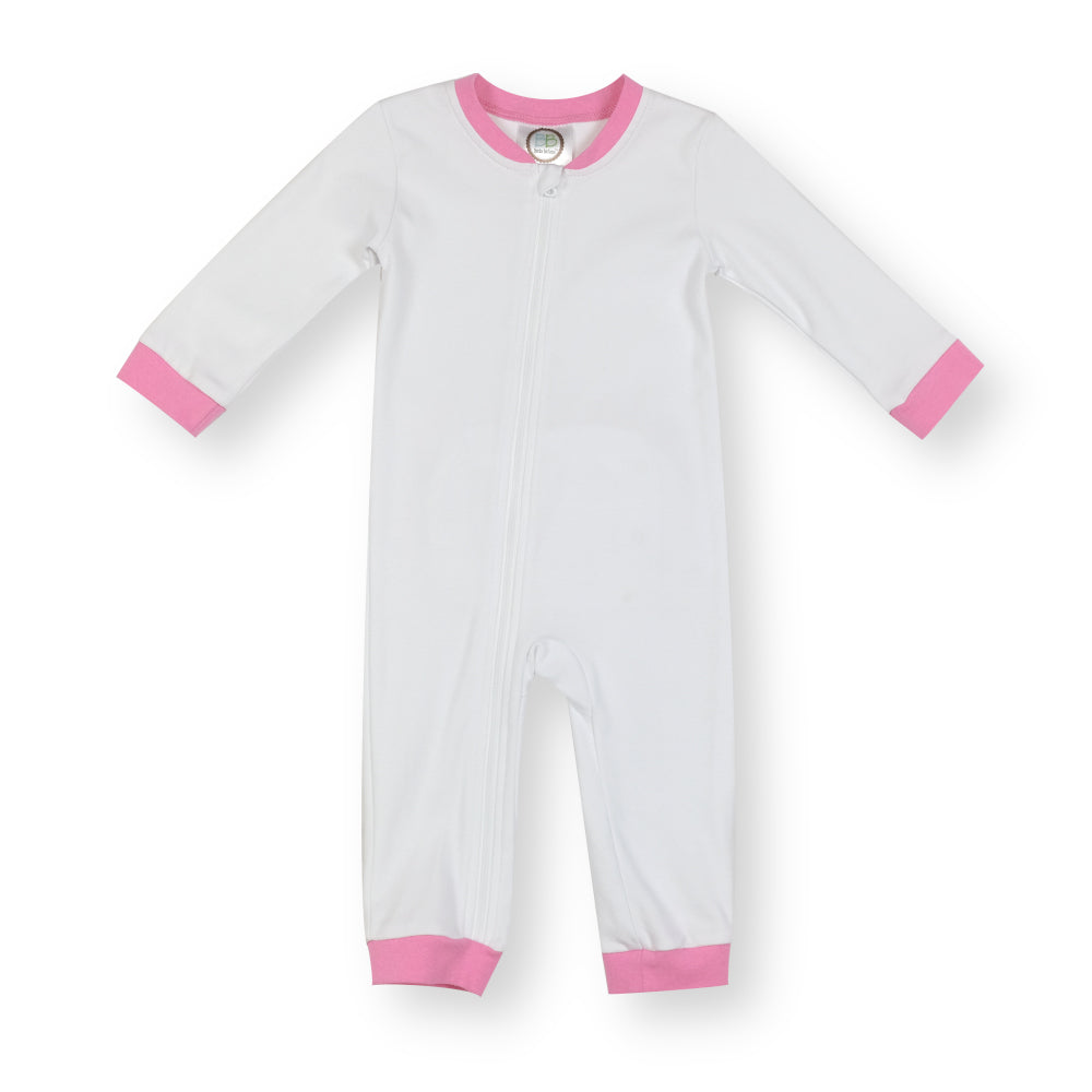 Bunny trio gingham trim playsuit