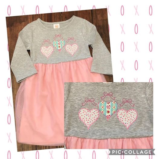 Hanging Heart Tutu Dress
