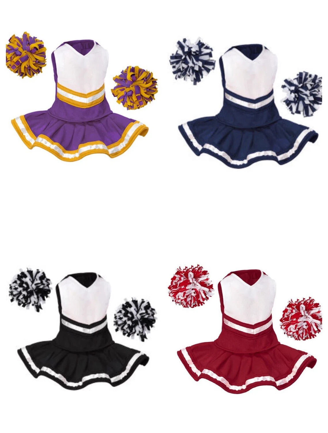 Doll Cheerleader Outfits – Sew LA