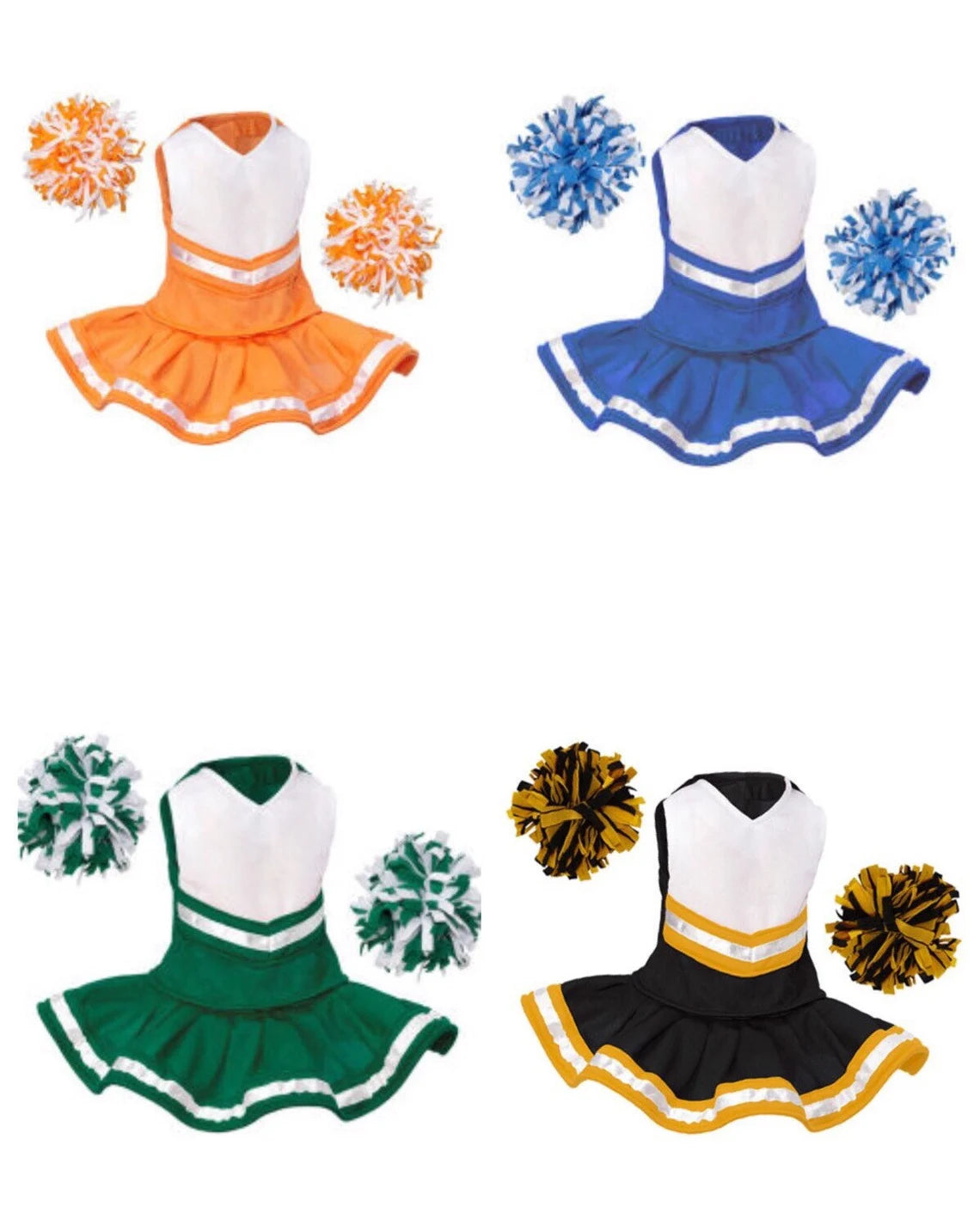Doll Cheerleader Outfits