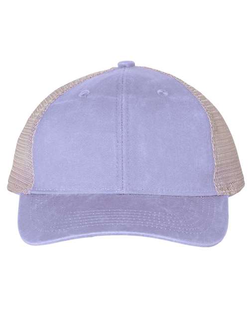 Baseball monogrammed ponytail hat