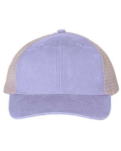 Baseball monogrammed ponytail hat