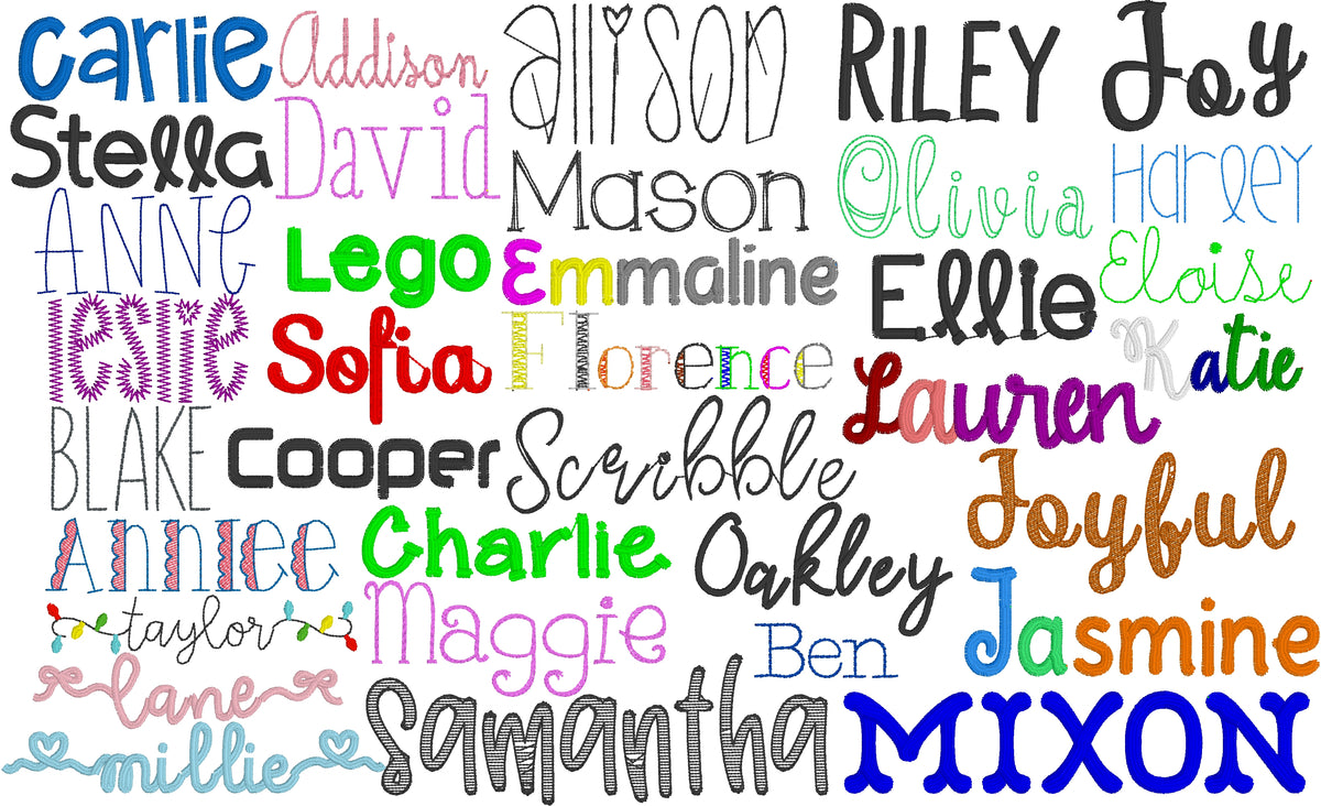 Monogrammed t-shirts