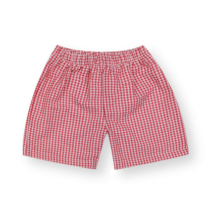 Gingham shorts