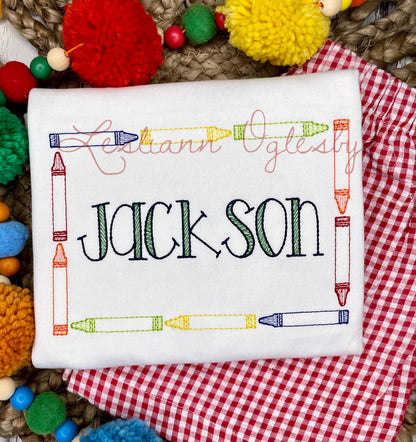 Crayon Border Shirt