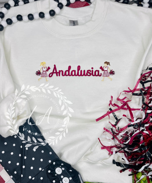 Andalusia Cheer Sweatshirt